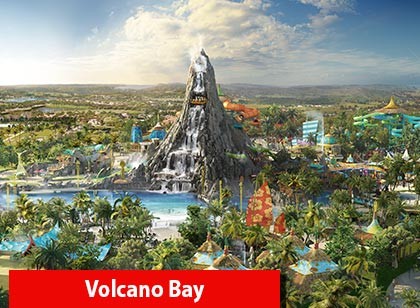 Universal - 3 Park Explorer Ticket com Volcano Bay (Com data agendada)